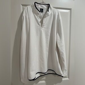 Men’s Nike White Fleece Sweatshirt